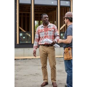 Patagonia Organic Cotton Plaid‎ Flannel Shirt Unisex Size Medium Gorpcore